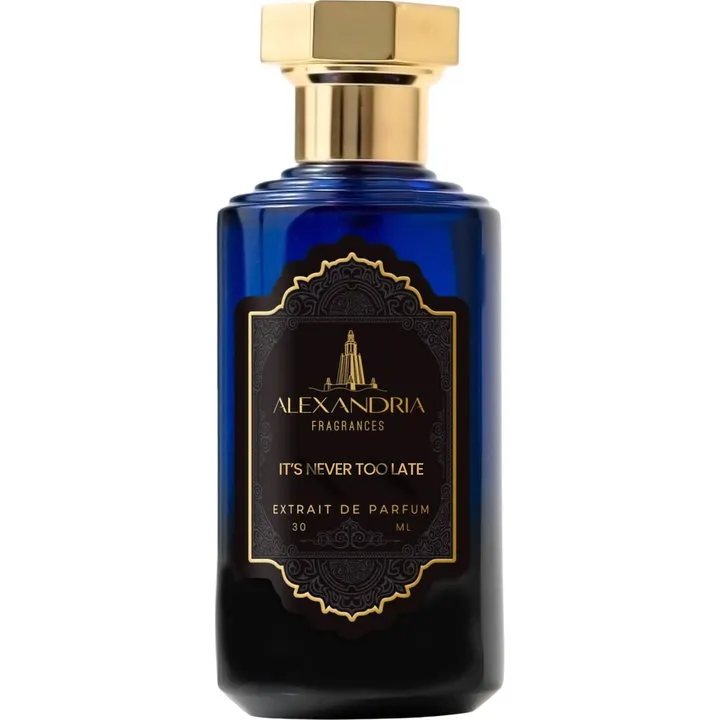 Alexandria Fragrances It's Never Too Late / Meraki parfüm şişesi