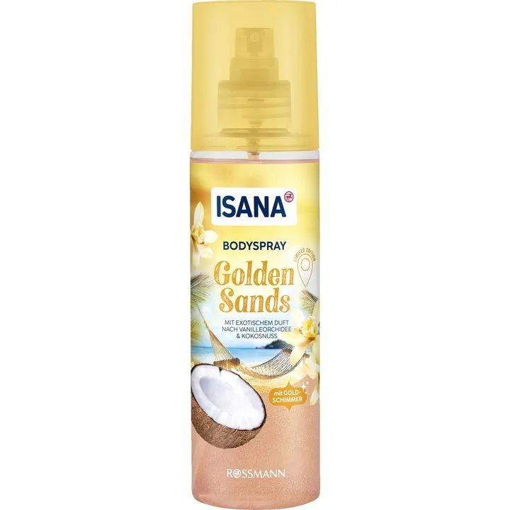 Isana Golden Sands perfume bottle