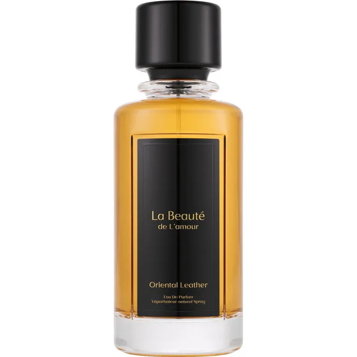 La Beauté Oriental Leather perfume bottle
