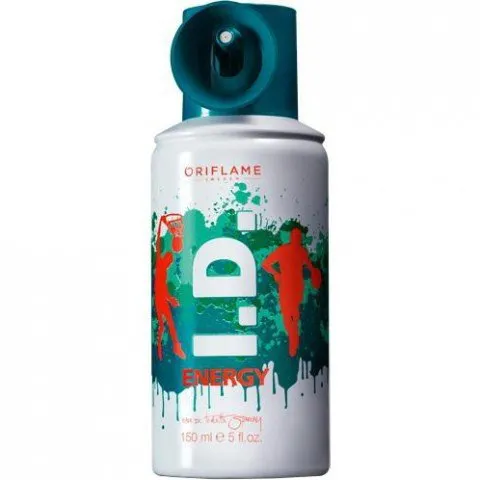 Oriflame I.D. Energy parfüm şişesi