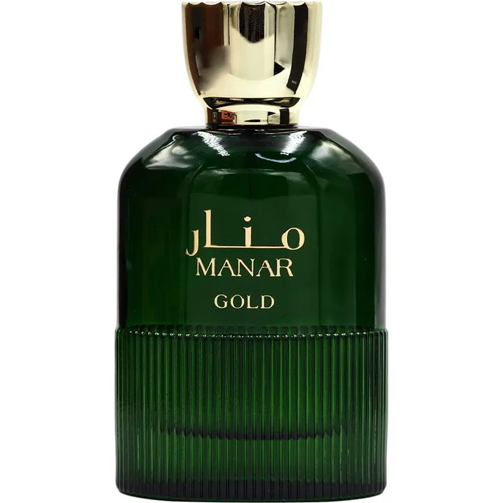 Athoor al Alam Manar Gold / منار Gold perfume bottle