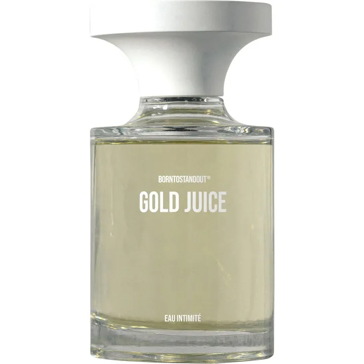 Borntostandout Gold Juice parfüm şişesi