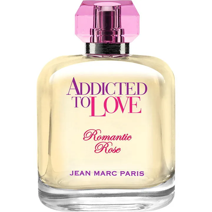 Jean Marc Paris Addicted to Love Romantic Rose perfume bottle