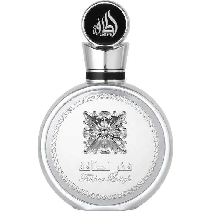 Lattafa Fakhar Lattafa Platin / فخر لطافة Platin parfüm şişesi