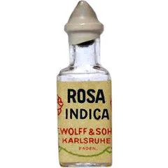 F. Wolff & Sohn Rosa Indica parfüm şişesi