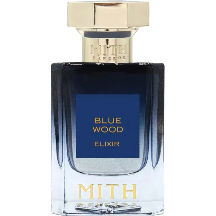 Mith Blue Wood Elixir perfume bottle