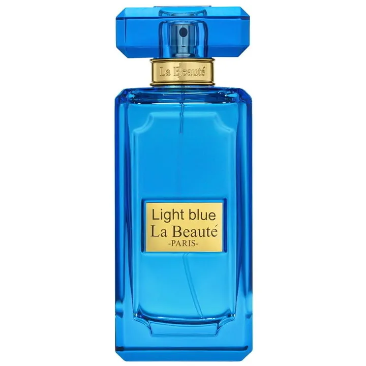 La Beauté Light Blue perfume bottle