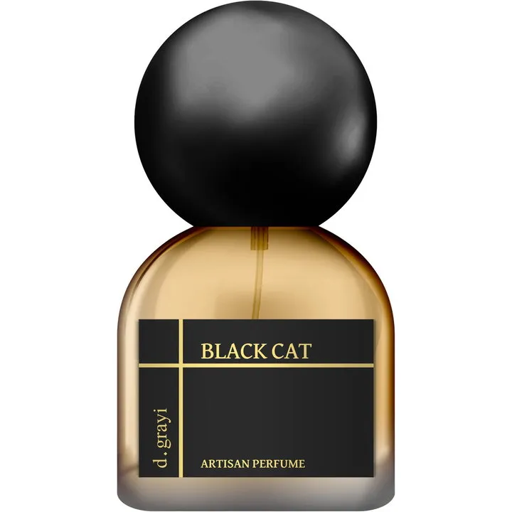 D. Grayi Black Cat parfüm şişesi