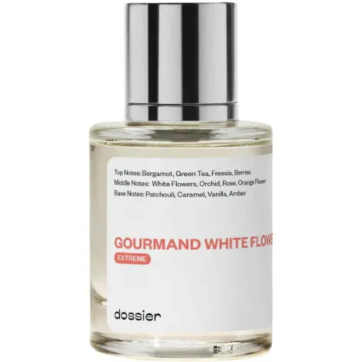 Dossier Gourmand White Flowers Extreme perfume bottle