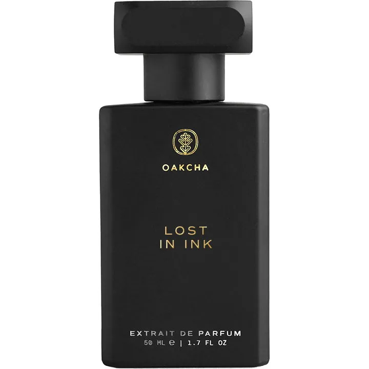 Oakcha Lost in Ink perfume bottle