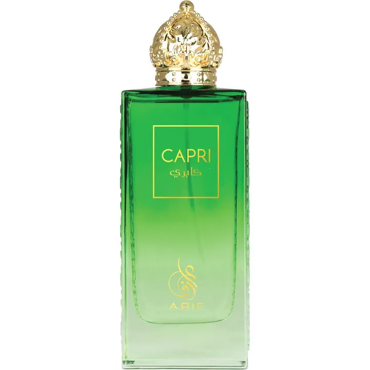 Arif Perfumes Capri perfume bottle