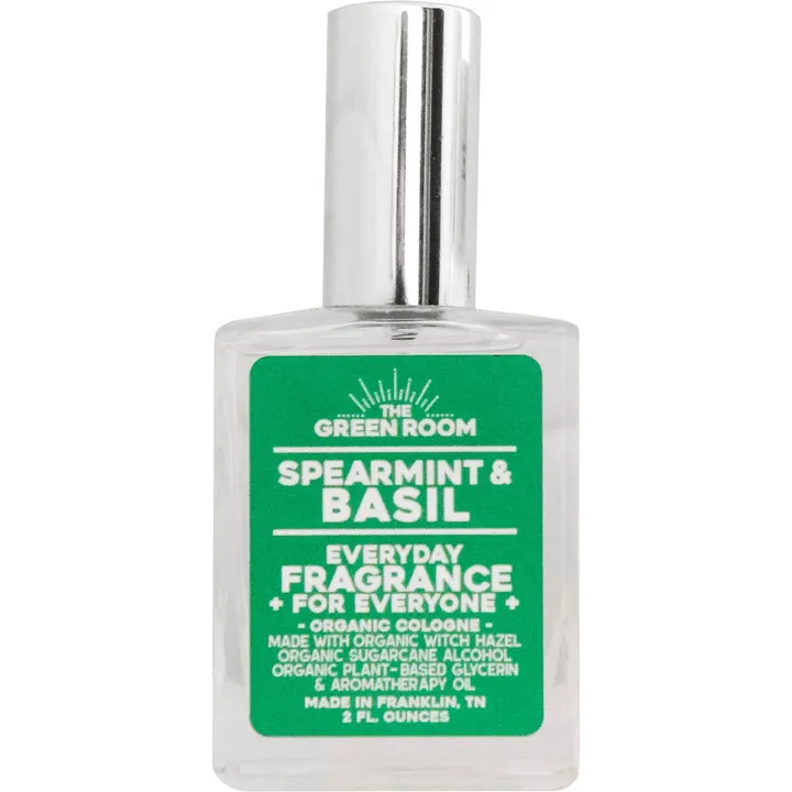 The Green Room Spearmint & Basil parfüm şişesi