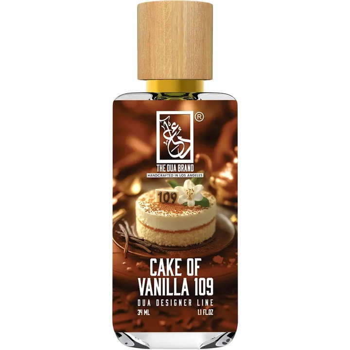 The Dua Brand Cake of Vanilla 109 perfume bottle