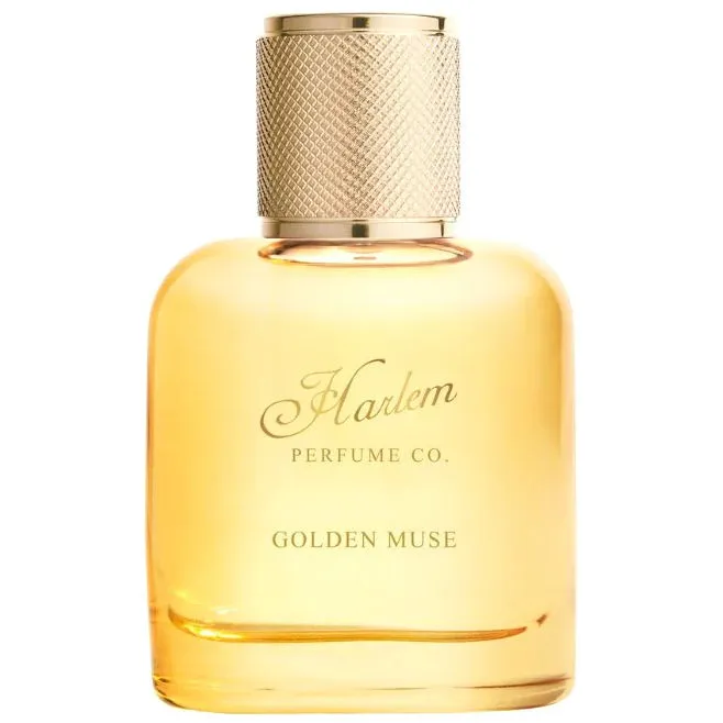 Harlem Perfume Co. Golden Muse perfume bottle
