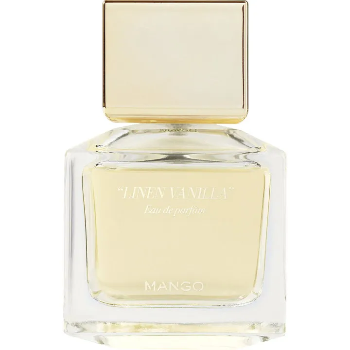 Mango Linen Vanilla perfume bottle