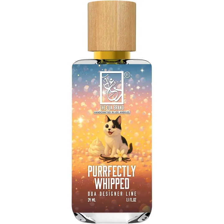 The Dua Brand Purrfectly Whipped perfume bottle