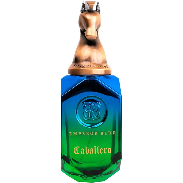Emperor Blue Caballero perfume bottle