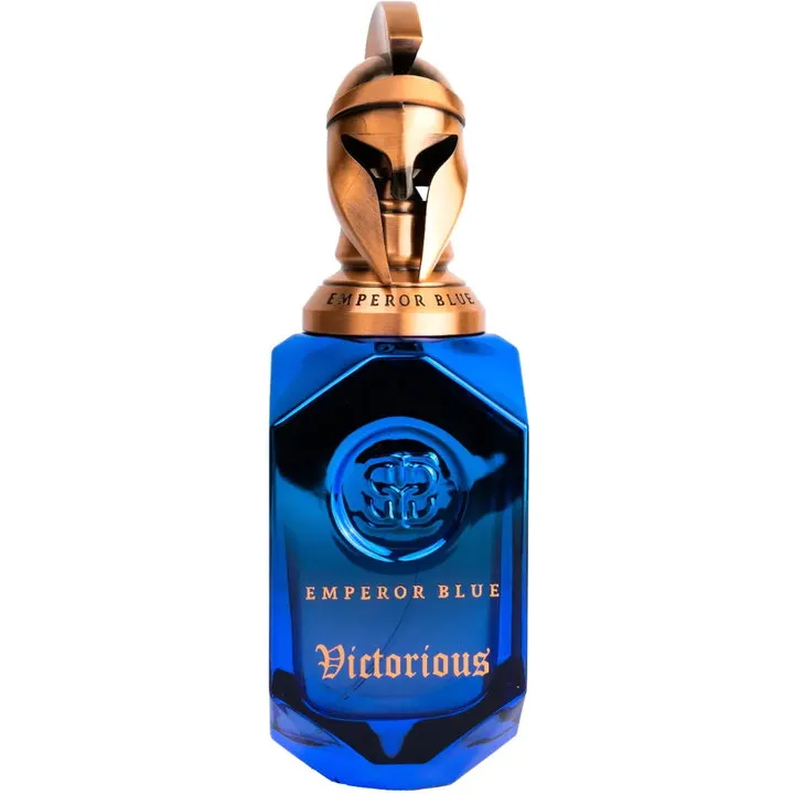 Emperor Blue Victorious perfume bottle