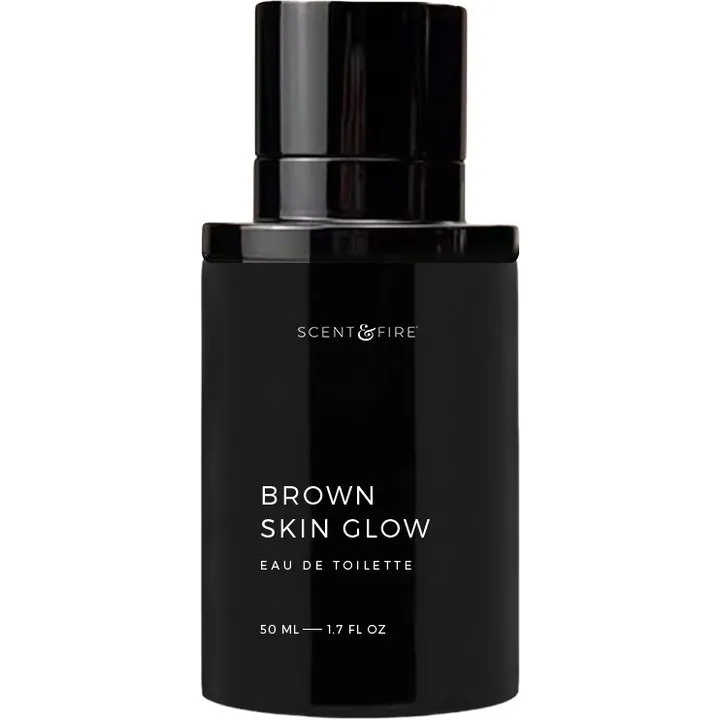 Scent & Fire Brown Skin Glow parfüm şişesi