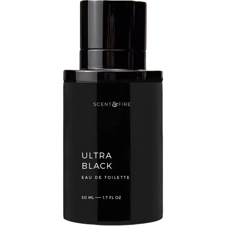 Scent & Fire Ultra Black parfüm şişesi
