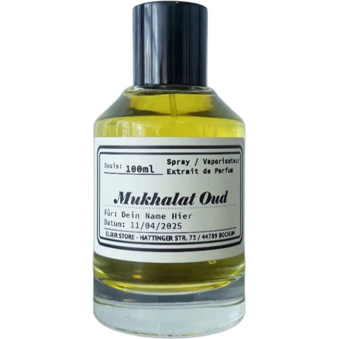 Elixir Store - Duftologie Mukhalat Oud perfume bottle