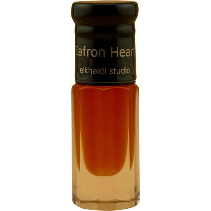 elkhaldi Zafron Heart parfüm şişesi