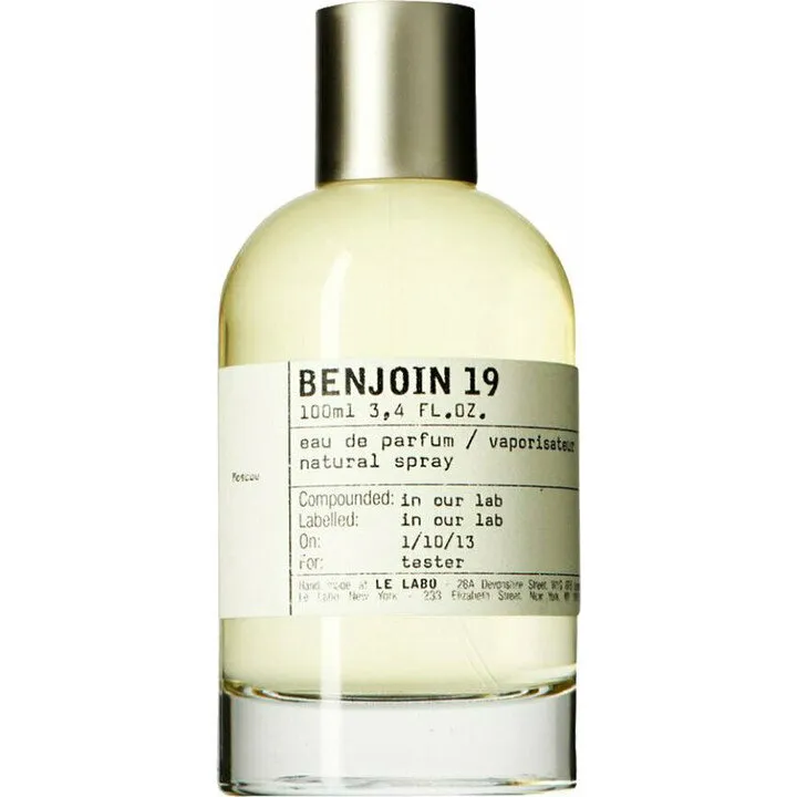 Le Labo Benjoin 19 parfüm şişesi