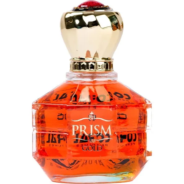 Coral Perfumes Prism Gold parfüm şişesi