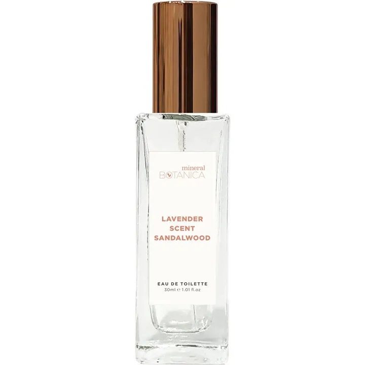 Mineral Botanica Lavender Scent Sandalwood perfume bottle