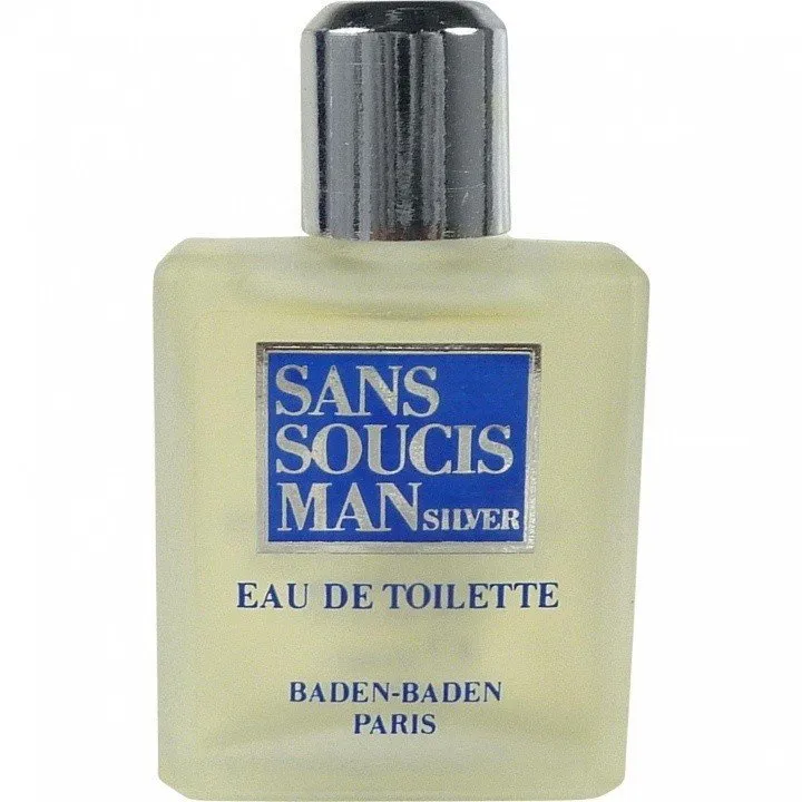 Sans Soucis Man Silver perfume bottle
