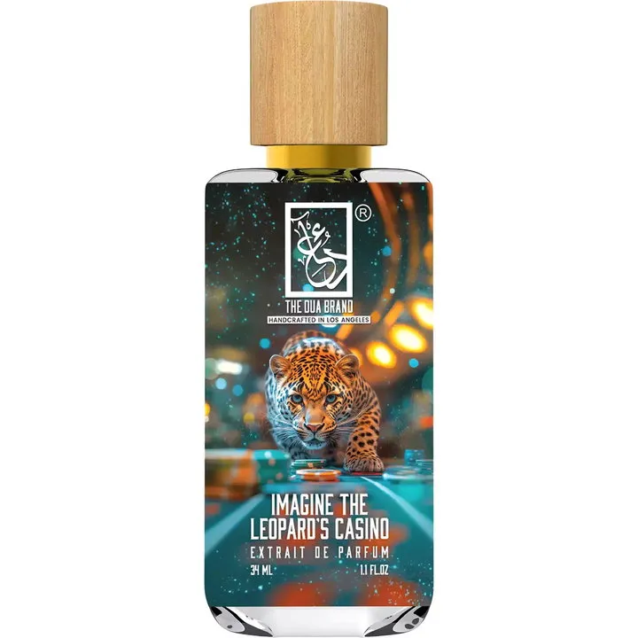 The Dua Brand Imagine the Leopard's Casino parfüm şişesi