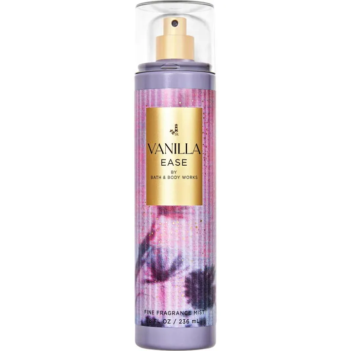 Bath & Body Works Vanilla Ease (Fragrance Mist) perfume bottle