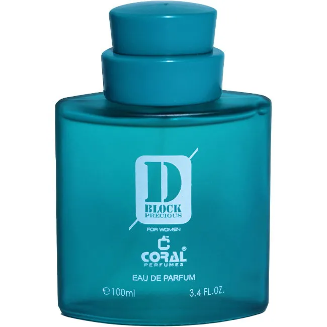 Coral Perfumes D Block Precious parfüm şişesi