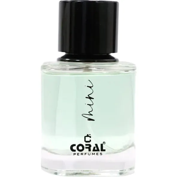 Coral Perfumes Mini Green perfume bottle