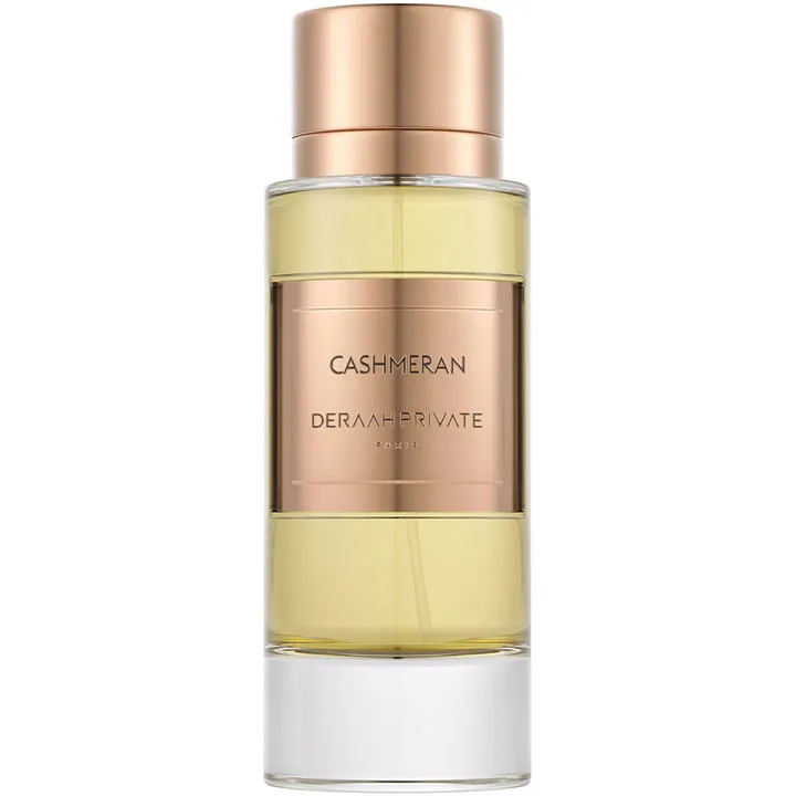 Deraah Private Cashmeran perfume bottle