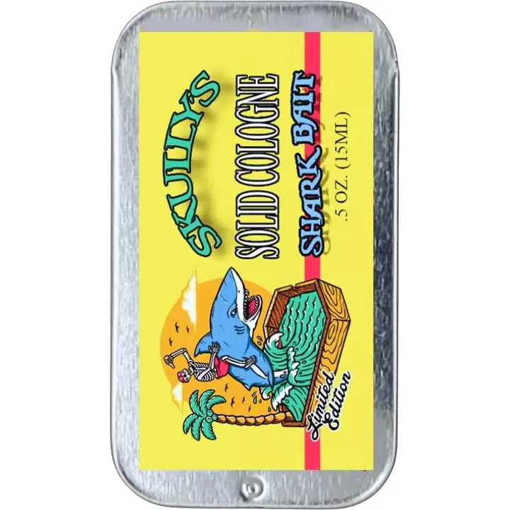 Skully’s Shark Bait perfume bottle