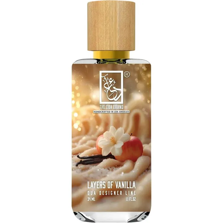 The Dua Brand Layers of Vanilla perfume bottle