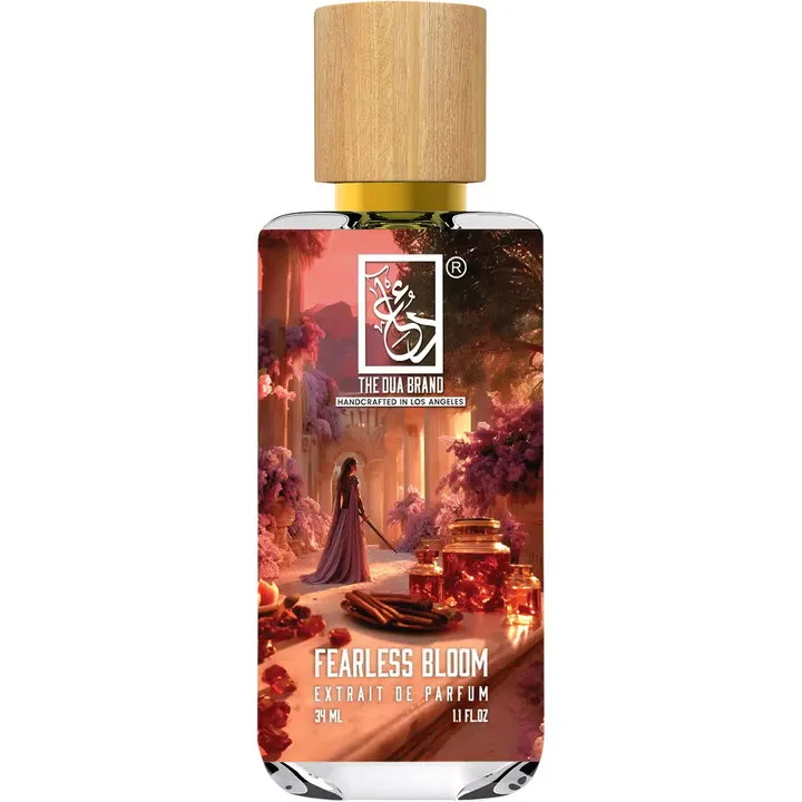 The Dua Brand Fearless Bloom perfume bottle