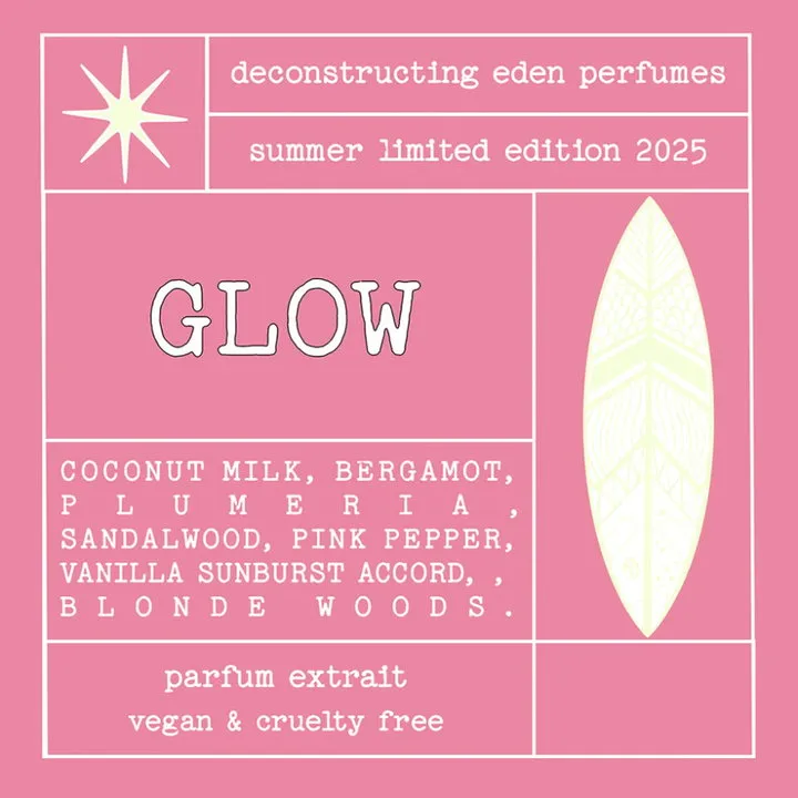 Deconstructing Eden Glow perfume bottle