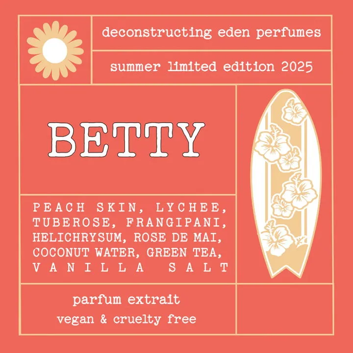 Deconstructing Eden Betty perfume bottle