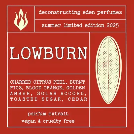 Deconstructing Eden Lowburn perfume bottle