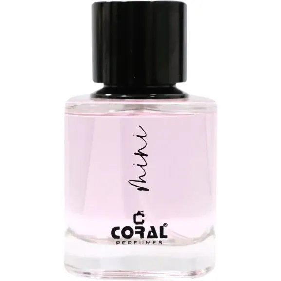 Coral Perfumes Mini Pink perfume bottle