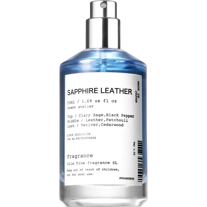 Nile Sapphire Leather / サファイアレザー perfume bottle