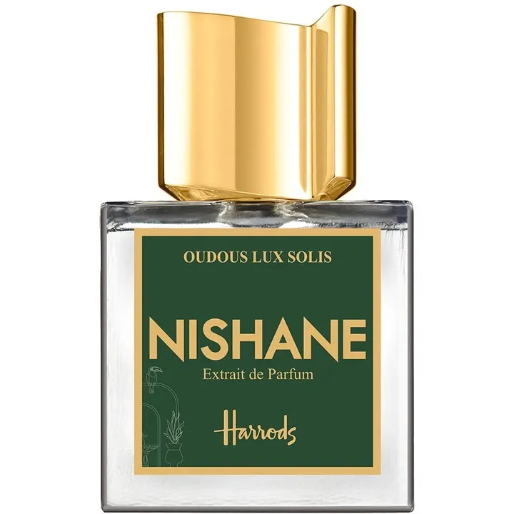 Nishane Oudous Lux Solis parfüm şişesi