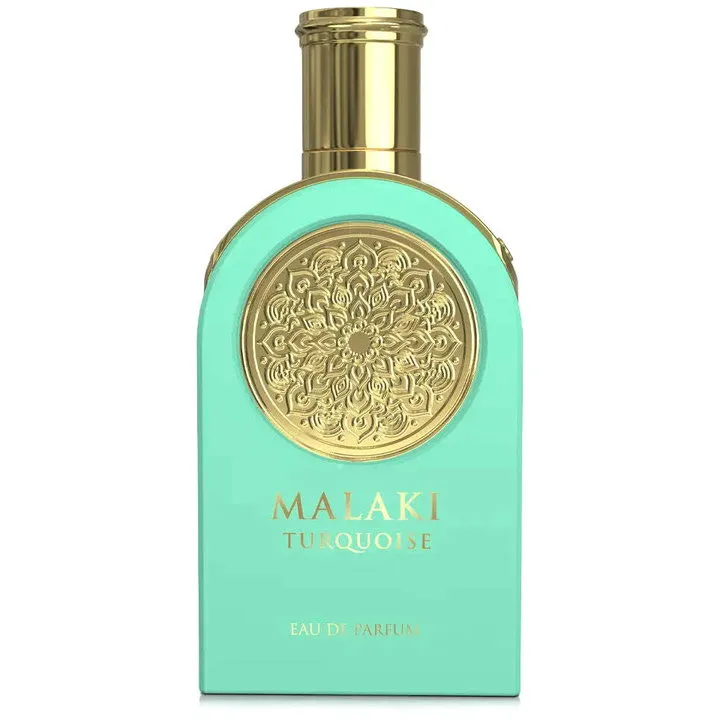 Sahari Malaki Turquoise perfume bottle