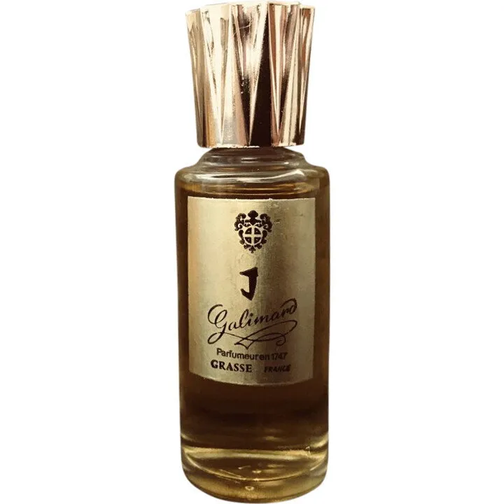 Galimard J perfume bottle