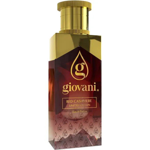 Giovani Red Cashmere perfume bottle