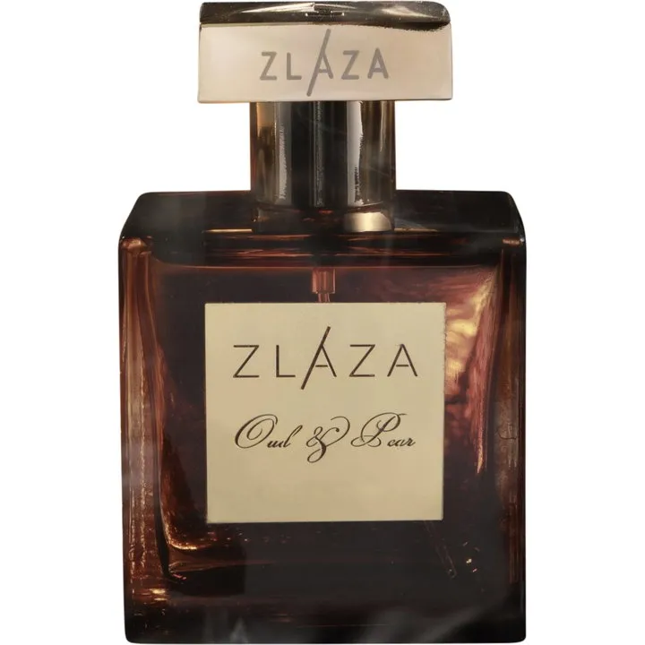Zlaza Oudh & Pear perfume bottle