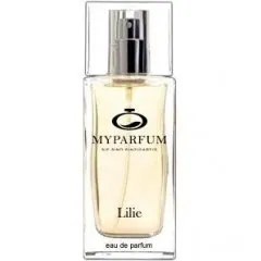 Unique Lilie perfume bottle