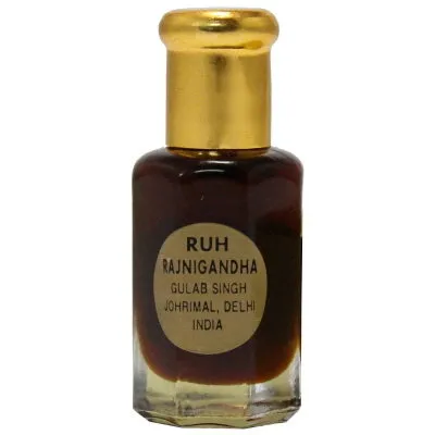 Gulabsingh Johrimal Ruh Rajnigandha perfume bottle